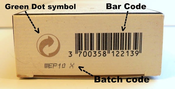Barcode và batch code mang ý nghĩa khác nhau