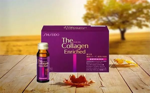 Sản phẩm collagen Shiseido dạng nước enriched