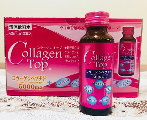 Thức uống Collagen Top 5000 của Nhật cho tuổi 30