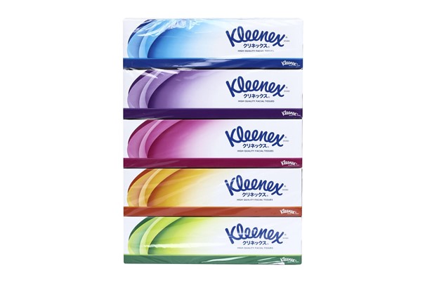  CRECIA- Hộp giấy ăn Kleenex set 5 hộp