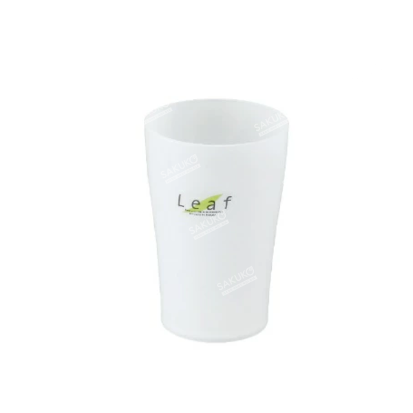 INOMATA- Cốc đánh răng màu trắng 280ml