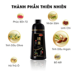  KOMI- Dầu gội phủ bạc màu đen tự nhiên 25mlx10 gói 