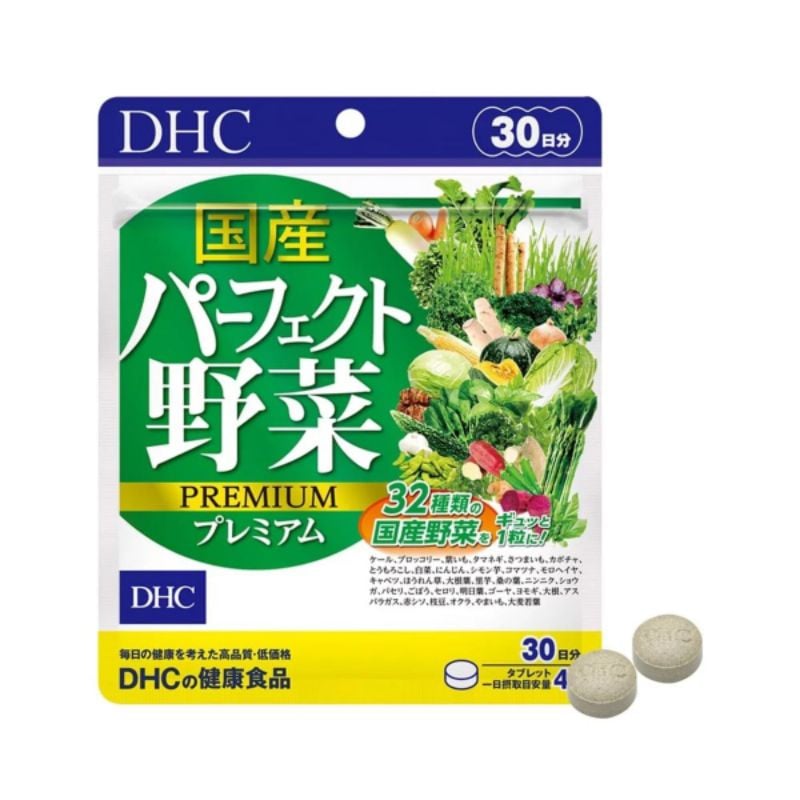 DHC - Viên uống rau củ Premium 30 ngày (120 viên)