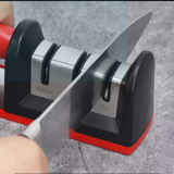  TAMASAKI- DỤNG CỤ MÀI DAO KÉO CẦM TAY 3 LỚP (ĐỎ) 