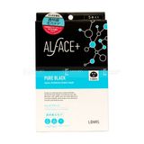  ALFACE - Mặt nạ siêu dưỡng ẩm than tre Pure Black (hộp 5 miếng) 