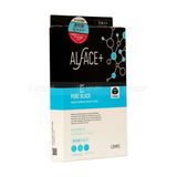  ALFACE - Mặt nạ siêu dưỡng ẩm than tre Pure Black (hộp 5 miếng) 