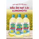  AJINOMOTO- Dầu ăn Kanola chai 1000g 
