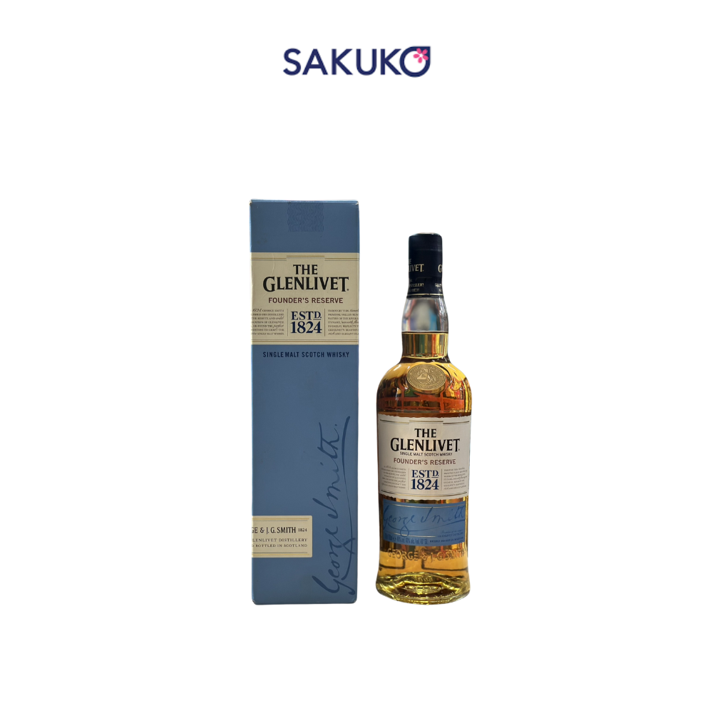  Glenlivet - Rượu Whisky Founders Reserve 1824 1L 