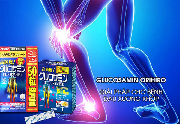 Glucosamine Orihiro Nhật Bản  nội địa giảm đau xương khớp