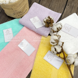  HYS- Khăn mặt Lasa Color màu hồng 34x35cm 