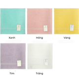  HYS- Khăn mặt Lasa Color màu hồng 34x35cm 
