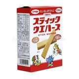  IWAMOTO- Bánh xốp Stick Wafers canxi 10 chiếc 