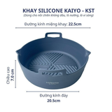  KAIYO- KHAY SILICON MÀU GHI 