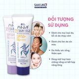 HATOMUGI- KCN ý dĩ dưỡng ẩm  SPF 50+ (80g) 