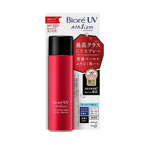 Kem chống nắng Biore UV Athlizm Skin Protect Spray SPF 50+/PA++++ 
