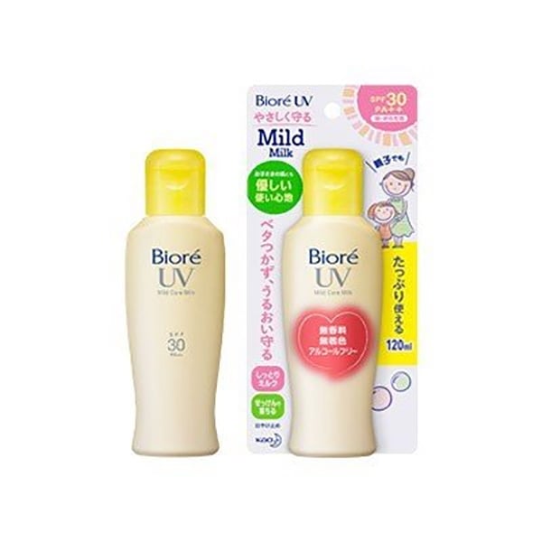 Kem chống nắng cho trẻ em Biore Mild Care Milk