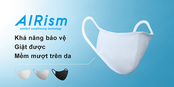 khẩu trang AIRism 3 lớp