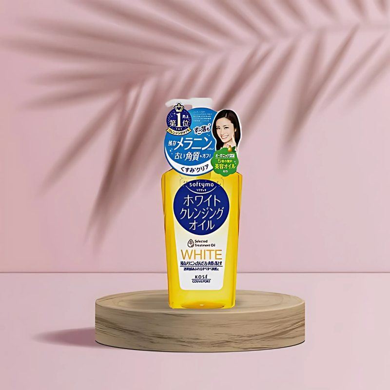 KOSE-Dầu Tẩy Trang Softymo làm sáng da 240ml(vàng) 