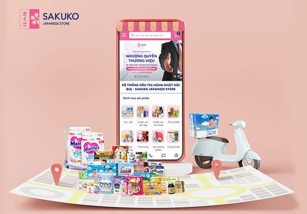 Mua hàng online tại Sakuko