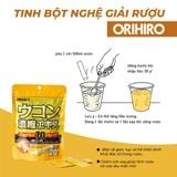  ORIHIRO- Bột nghệ giải rượu (20 gói/ túi) 