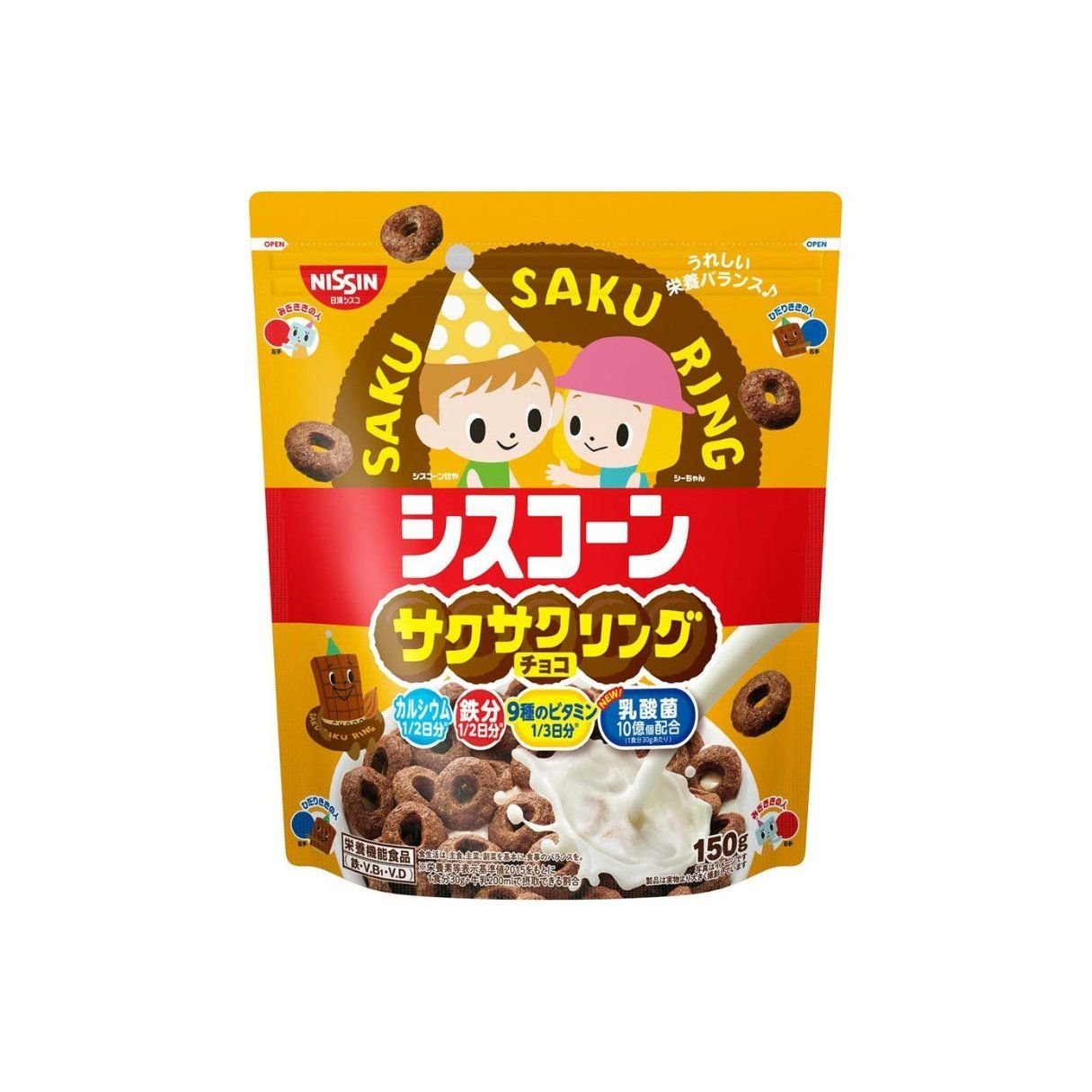 NISSIN- Ngũ cốc dinh dưỡng vị socola 150g