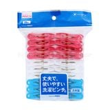 PONYKASEI- Kẹp quần áo 3 màu 20 chiếc