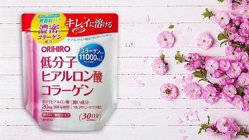 Bột bổ sung Collagen và Hyaluronic của Nhật cho tuổi 30