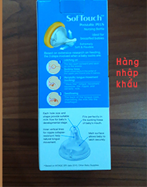 Bình Pigeon nhập khẩu in tiếng anh