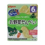 PIGEON- Bánh ăn dặm cà rốt và rau bina 6 tháng 25g