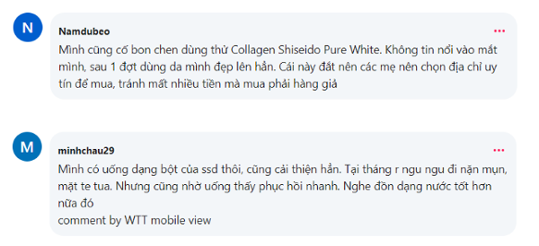 Review collagen Shiseido từ người dùng thực tế