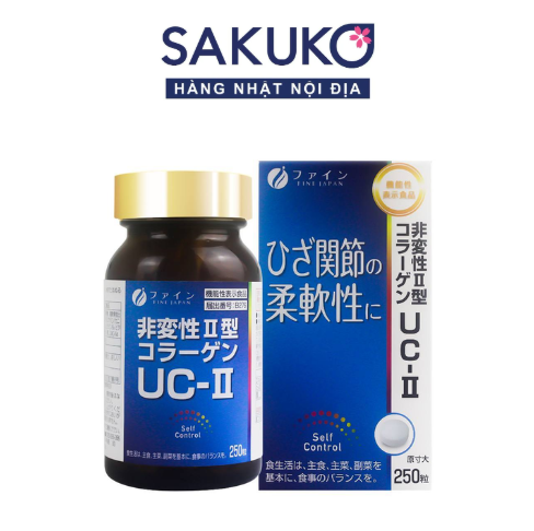  FINE JAPAN- Viên uống FFC Collagen UC II 