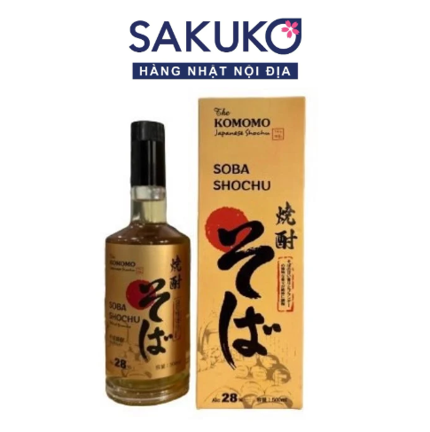  KOMOMO - Rượu Soba Shochu 350ml 