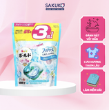  P&G- Viên giặt xả 4D Bold hương hoa tươi mát 33v 