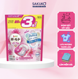  P&G- Viên giặt xả 4D Bold hương hoa hồng 33 viên 