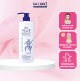  KUMANO YUSHI- Sữa tắm trắng da Reihaku Hatomugi ý dĩ(800ml) 