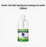  KAO- Nước rửa bát Kyukyuto hương trà xanh 1250ml 