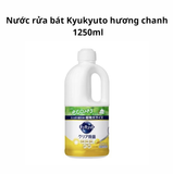  KAO- Nước rửa bát Kyukyuto hương chanh 1250ml 