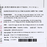  PIGEON- Bánh ăn dặm canxi cá mòi rong biển 7 tháng 