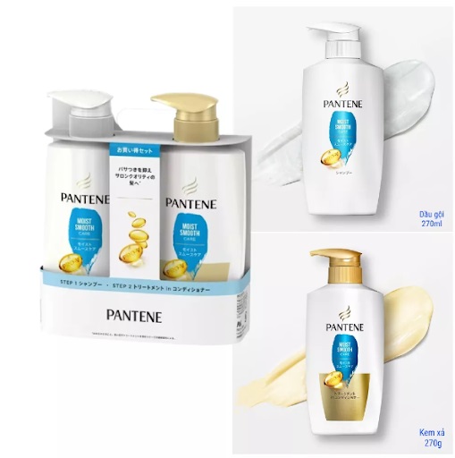 P&G-Set gội xả Pantene cho tóc xơ rối (270ml+270g)