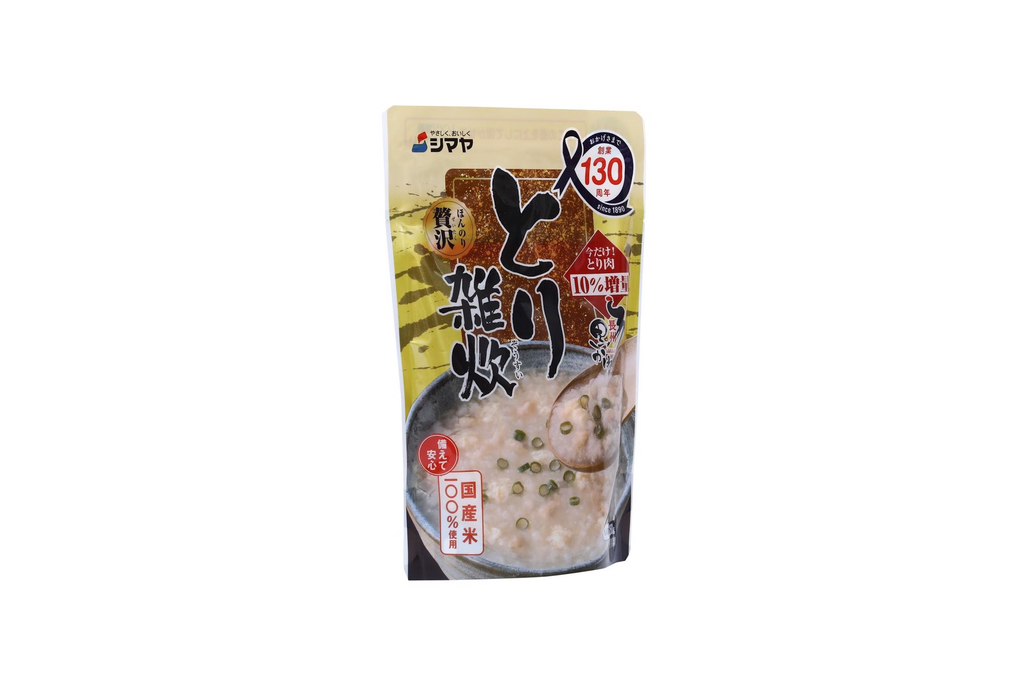 SHIMAYA - Cháo gà gói 250g (1 phần ăn) 