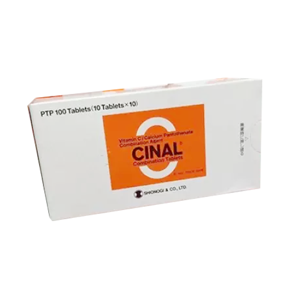  SHIONOGI- Viên bổ sung vitamin C Synar 100 viên 