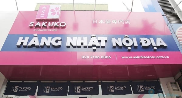 Mua sữa bầu Nhật ở Sakuko Japanese Store