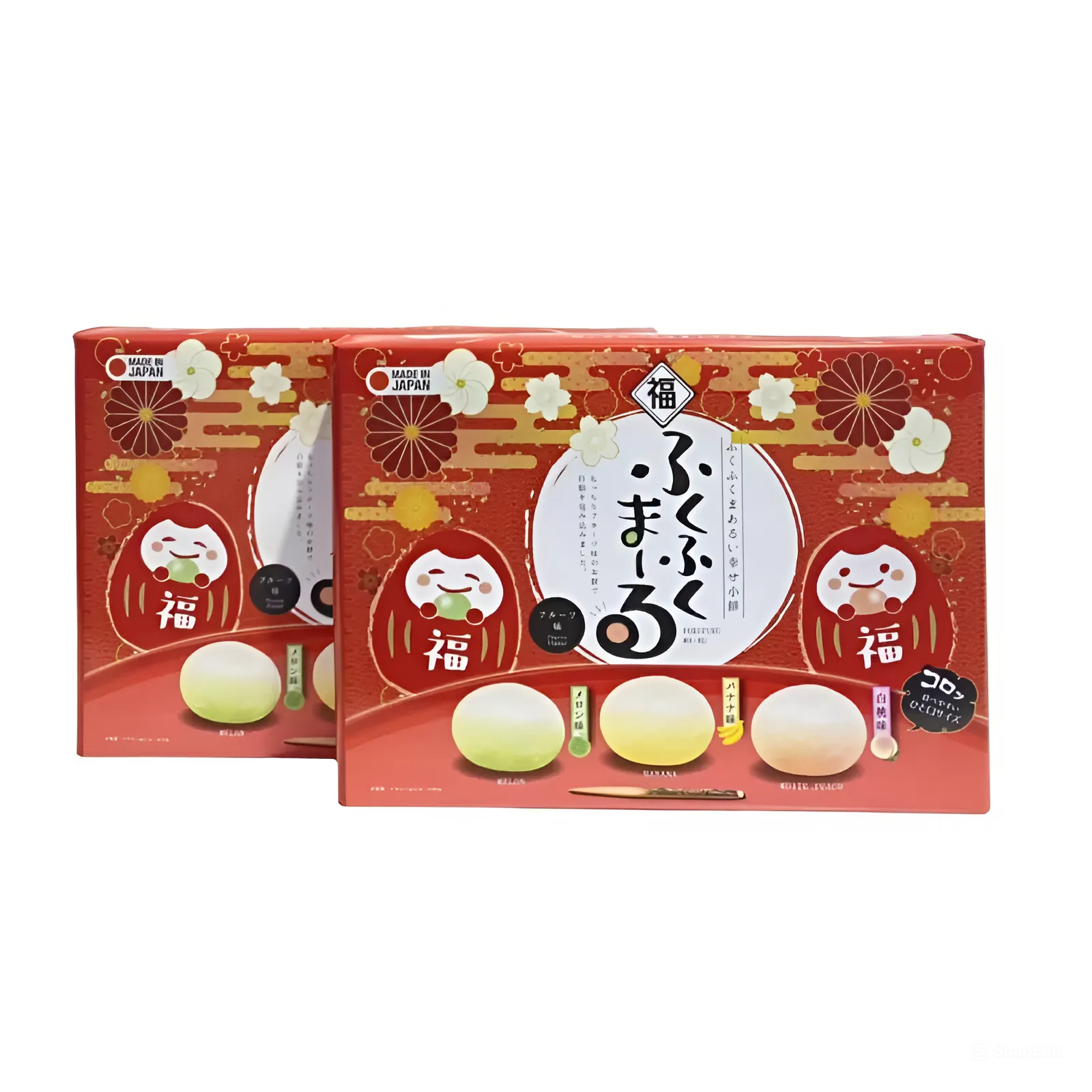  PENGUIN- Bánh mochi Fukufuku maru 3 vị 24 chiếc 