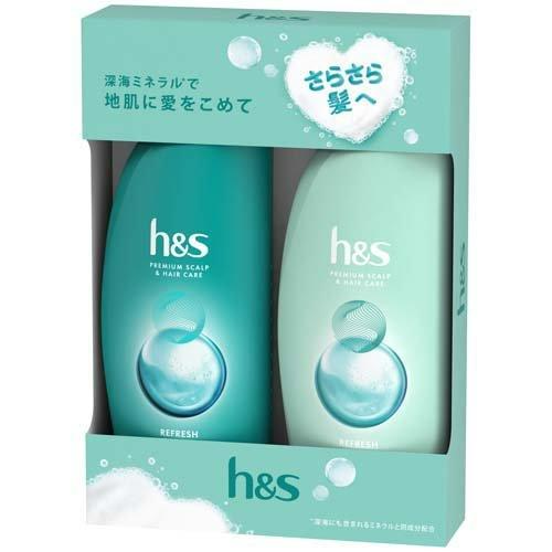  P&G-Bộ gội xả H&S cho da đầu gàu (350ml+350g) 