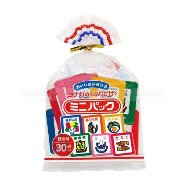TANAKA FOODS- Gia vị rắc cơm 6 vị 30 gói