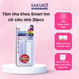  CREATE- Tăm nha khoa Smart Inn cỡ siêu nhỏ 30pcs 