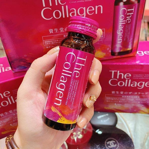 Bao bì sản phẩm The Collagen mẫu mới dạng nước