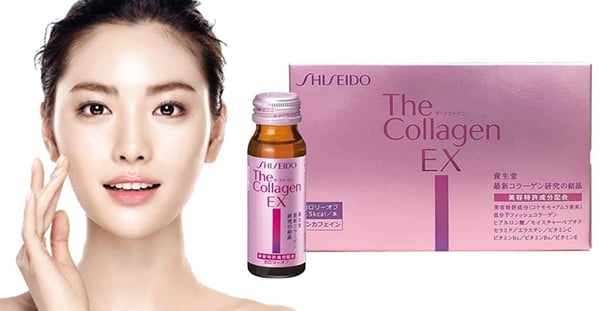 Làn da đẹp nhờ uống collagen shiseido