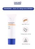  TRANSINO- Kem CC nâng tone SPF50＋/(30g ) 