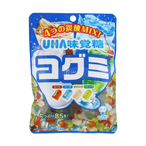 UHA MIKAKUTO- Kẹo dẻo 4 vị nước giải khát 85g
